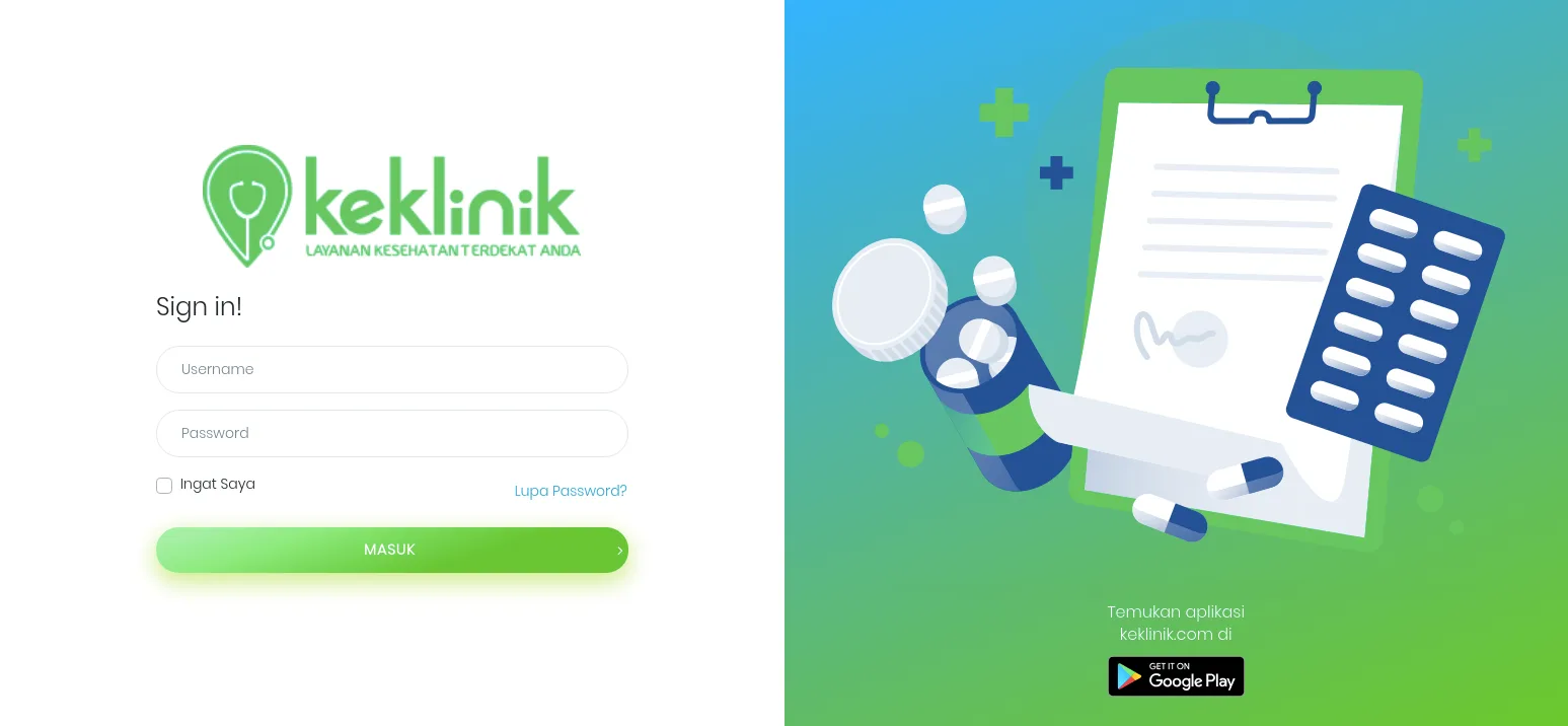 Clinic Portal Authentication