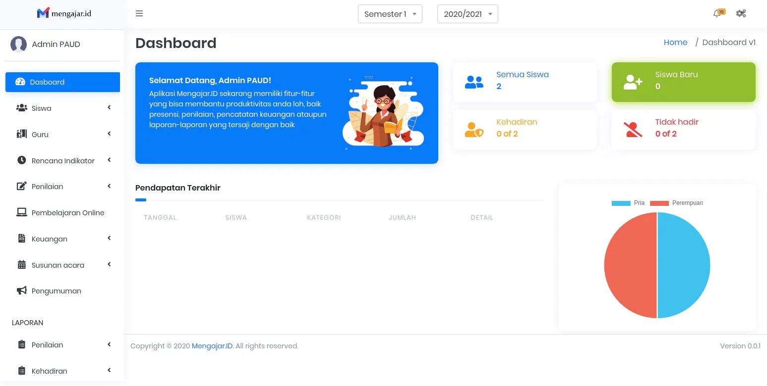 Mengajar.id screenshot preview